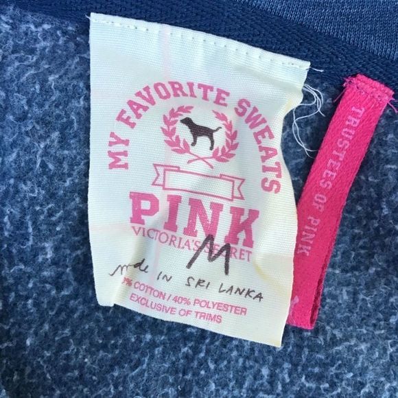 PINK from Victoria Secret Zip Up Hoodie Sweatshirt - Picture 7 of 7